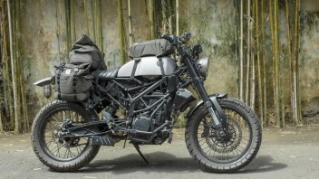 Moto - News: Kappamoto RB100RS: anche le scrambler e le cafè racer hanno diritto a viaggiare!