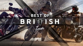 Moto - News: Best of British Tour 2024: il modo migliore per provare una Triumph