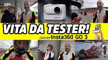 Moto - News: Vita da tester a Portimao: il racconto con la Insta360 Go3!