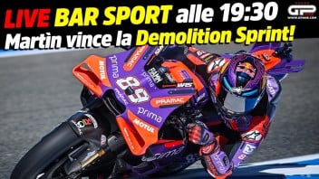 MotoGP: LIVE Bar Sport at 7:30 p.m. - Martìn wins the Demolition Sprint in Jerez!