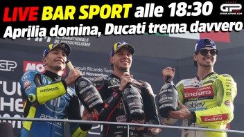 MotoGP: LIVE Bar Sport alle 18:30 - Aprilia domina, adesso Ducati trema davvero