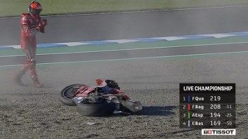 Bagnaia applauds his own mistake at Motegi, and Marquez enters the duel