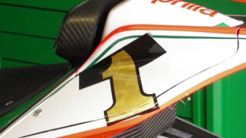 Moto - News: Ecco il n° 1 sull'Aprilia di Biaggi!