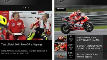 Moto - News: iPhone: E' arrivata la app Ducati Corse
