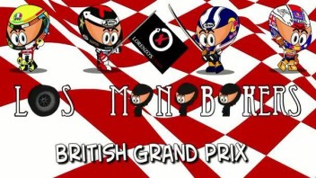 Los Minibikers al GP di Silverstone