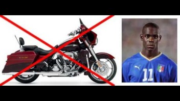 Moto - News: Balotelli e una moto da non demonizzare