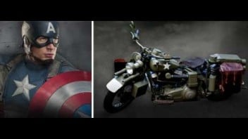 Moto - News: L'Harley-Davidson di Capitan America