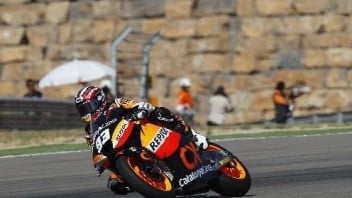 Moto - News: Moto2: a Marquez va anche il warm up