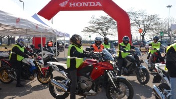 Moto - News: Tornano i test di Honda in the City