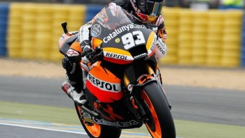 Moto - News: Moto2, QP: Marquez batte la pioggia