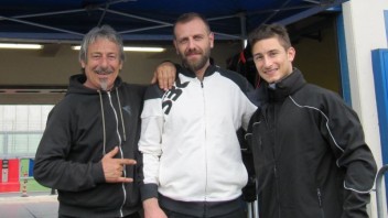 Moto - News: Lucchinelli e Poggiali per Michelin