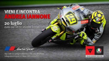 Moto - News: Iannone il 20 luglio a Calenzano