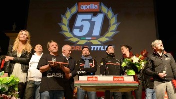 Moto - News: Biaggi il pilota Aprilia più vincente