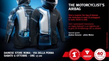 D-Air street: l&#039;Air Bag per moto è realtà