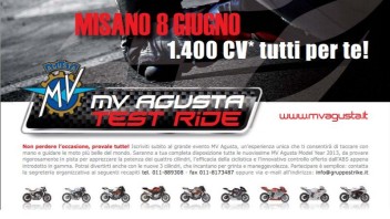 Moto - News: Mv Agusta mette a disposizione 1400 CV a Misano