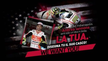 Moto - News: Disegna il casco di Iannone per Indy