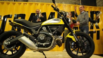 Moto - News: Ducati Scrambler, al via la produzione