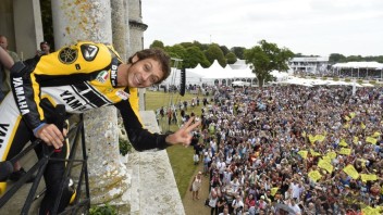 Valentino Rossi al Festival of Speed di Goodwood