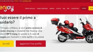 Moto - Scooter: Milano da...guidare con gli MP3 Enjoy