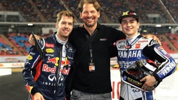 Moto - News: Lorenzo sfida Vettel alla Race of Champions