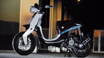 Moto - Scooter: Polini immagina la Vespa del futuro