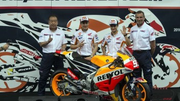 Honda svela le RC213V di Marquez e Pedrosa