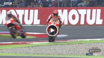 Marquez &#039;prova&#039; il taglio della &#039;variante Rossi&#039;