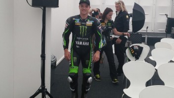 The first picutre of Alex Lowes in Tech3 uniform
