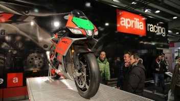 Moto - News: Aprilia e Guzzi: show al Motor Bike Expo