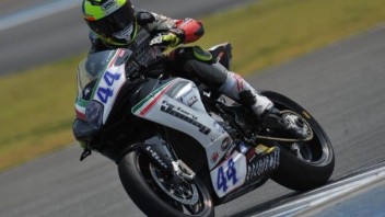 SBK: SS600: Rolfo anfibio ad Aragon, sua la SP2