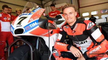 MotoGP: Chaz Davies sulla Ducati GP17 al Mugello