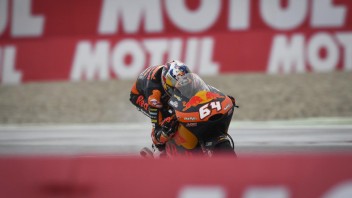 Moto3: FP3: Bendsneyder il migliore sul bagnato, 6° Dalla Porta
