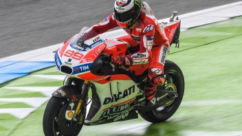 MotoGP: Lorenzo: &quot;con meno acqua avrei fatto da primo a quinto&quot;