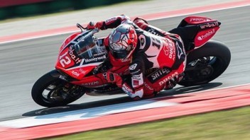 SBK: STK1000: pole di Rinaldi in casa, 2° Tamburini