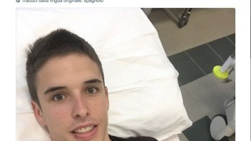 Moto2: GP di Misano finito per Alex Marquez: frattura del bacino