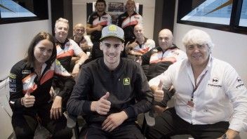 Moto2: Stefano Manzi con il team Forward nel 2018