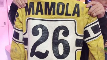 MotoGP: Randy Mamola ritrova la tuta della 200 miglia di Imola...mai corsa