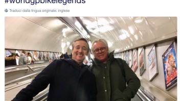 MotoGP: Gardner and Spencer on the London underground