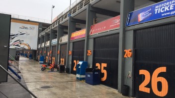 Moto2: Pioggia e vento rovinano i test di Valencia