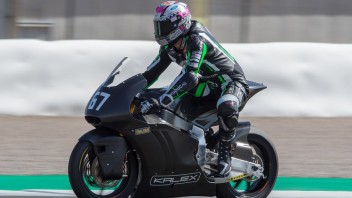 Moto2: Kalex prototype with Triumph engine: successful first rollout
