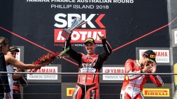 SBK: Melandri: a crazy race, I&#039;m so happy