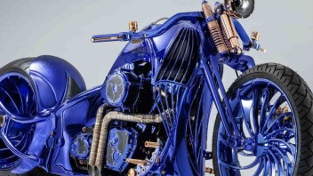 Moto - News: Harley-Davidson Bucherer Blue Edition: vale... 2 mln di dollari!