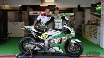 MotoGP: A Barcellona una Honda verde Castrol per Crutchlow