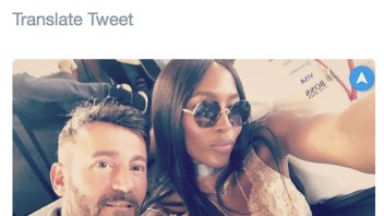 MotoGP: Max Biaggi and Naomi Campbell, here they are again