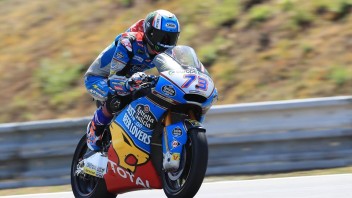 Moto2: FP2: Alex Marquez anticipa la pioggia e piega Marini