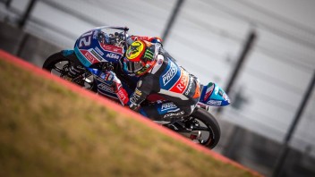 Moto3: Bezzecchi si prende anche il warmup, 4° Martin