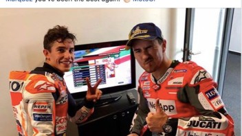 MotoGP: Lorenzo: Marquez, at time we don&#039;t agree but you were the strongest