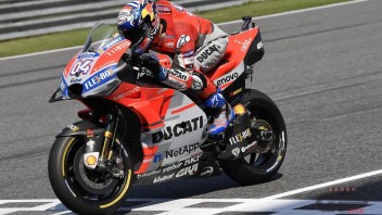 MotoGP: FP3 Buriram: Dovizioso al top, Marquez cade e va in Q1