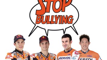 MotoGP: Marquez e Pedrosa nelle scuole contro il bullismo