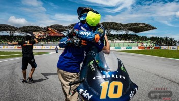 Moto2: Marini: &quot;Vincere è figo, ora devo ispirarmi a Bagnaia&quot;